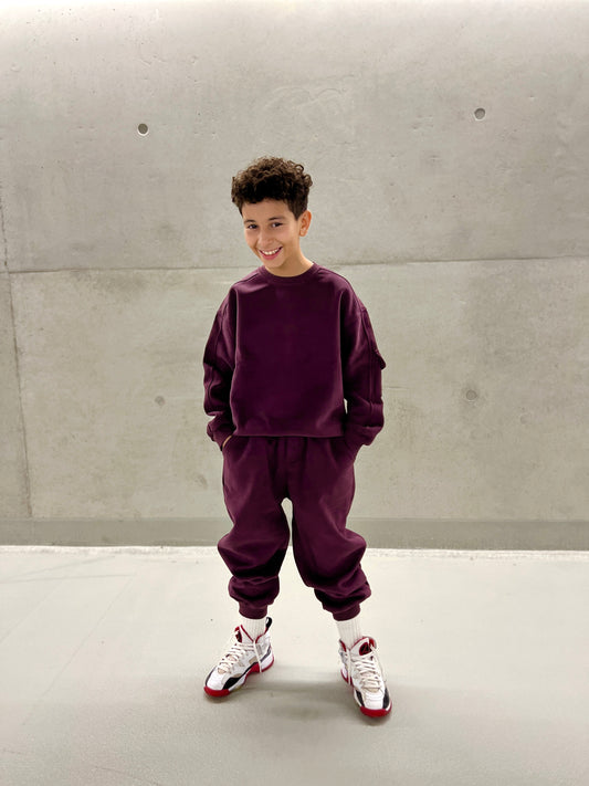 Kids Jogger Bordeaux red