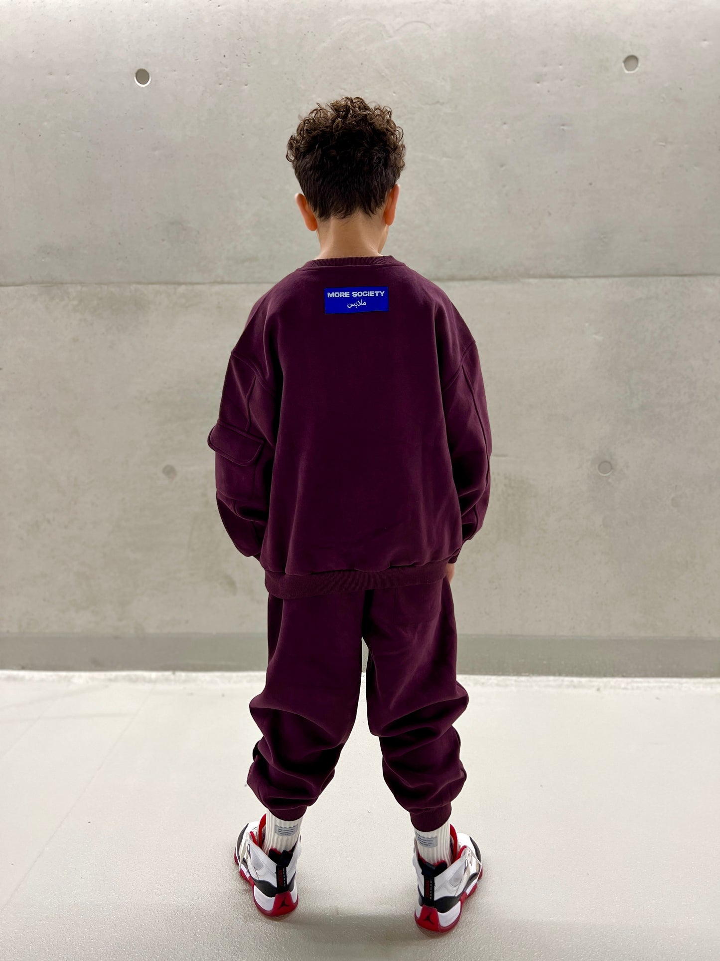 Kids Jogger Bordeaux red